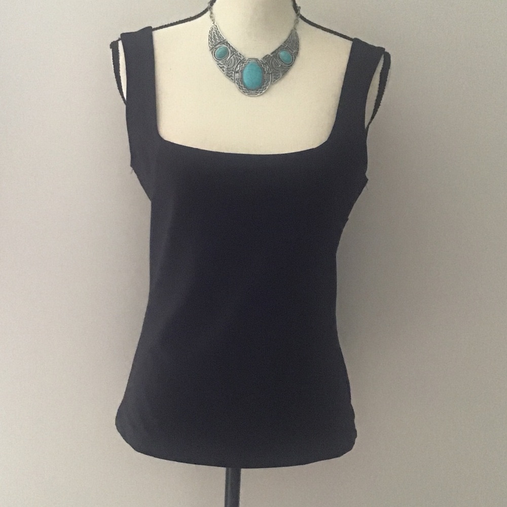 Free people square seam tank top size large